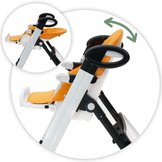 Scaun de masa AppeKids - Vogue - Orange KRTAK274834