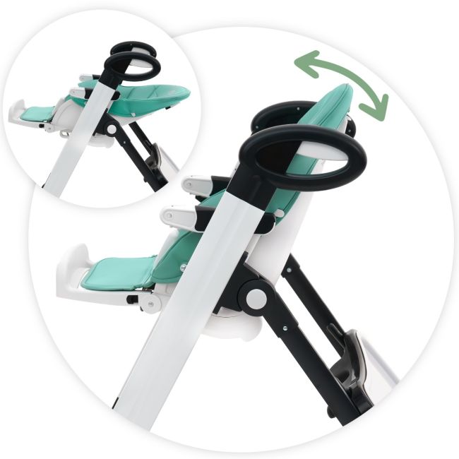 Scaun de masa AppeKids - Vogue - River Green KRTAK274810