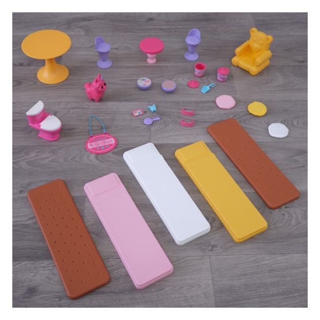Casuta de joaca din lemn pentru papusi candy castle - okekk20242