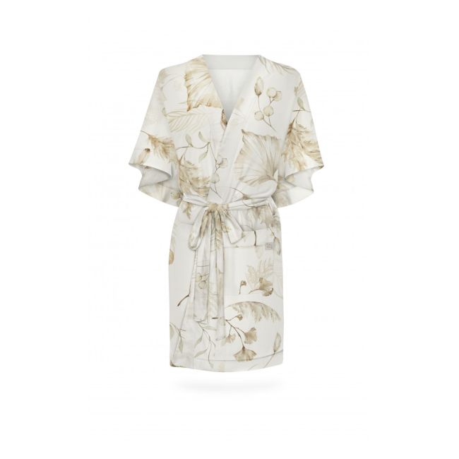 Halat   Kimono Pentru Gravide Si Mamici, Bumbac, Marime Universala, Boho Pjb601206