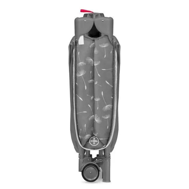 Lionelo - Patut pliant cu doua nivele Sven Plus, 120x60 cm, arcada jucarii, masuta de infasat, vibratii, melodii, conform cu standardele europeane de securitate EN716 si EN12221, Grey BYNLO-SVEN_PLUS_GREY_CONCRETE