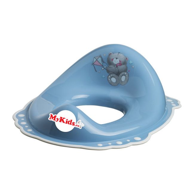 Reductor wc copii MyKids Bears Blue-White antialunecare 00080477