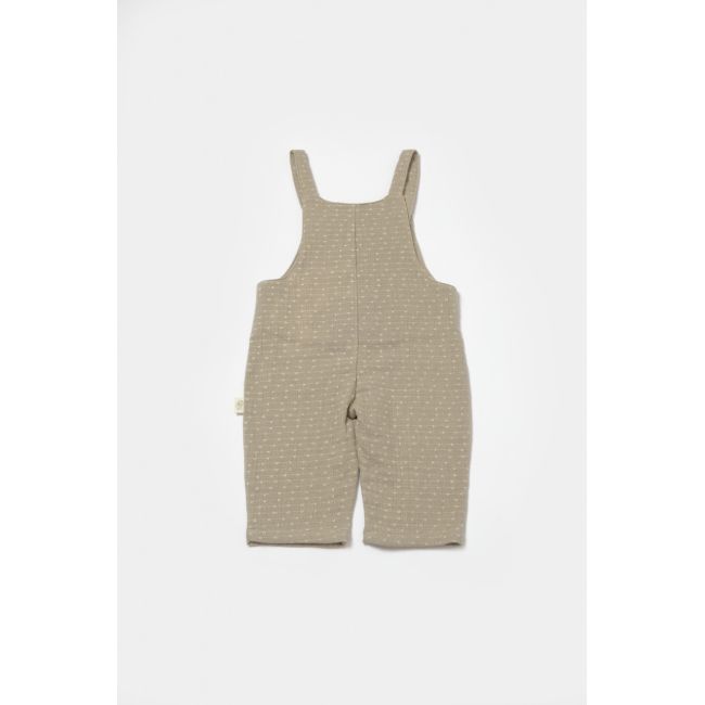 Salopeta cu bretele si buzunar, 100% bumbac - Verde, BabyCosy (Marime: 18-24 Luni) JEMBC-CSYM7043-18
