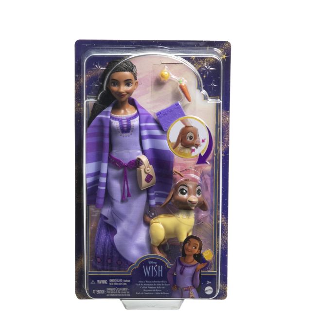 DISNEY WISH SET PAPUSA ASHA CU ACCESORII VIVMTHPX25