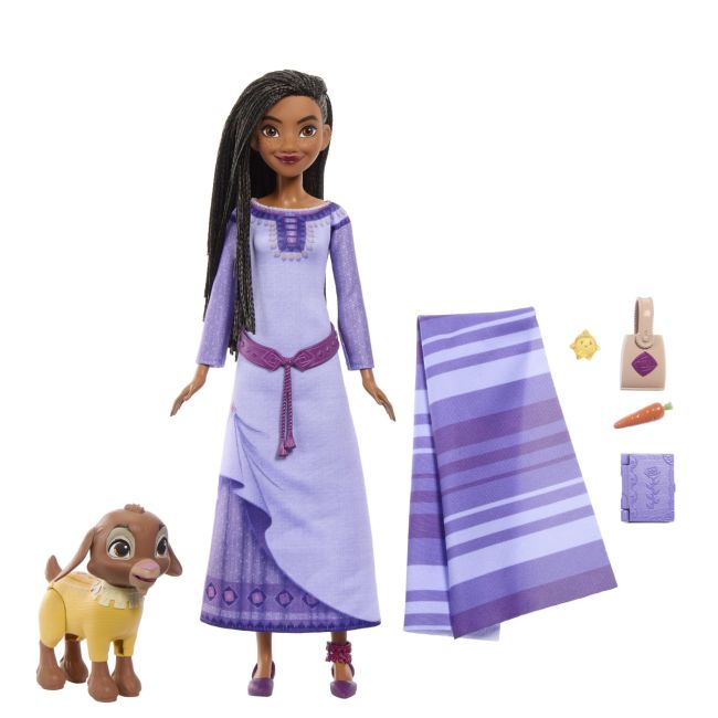 DISNEY WISH SET PAPUSA ASHA CU ACCESORII VIVMTHPX25