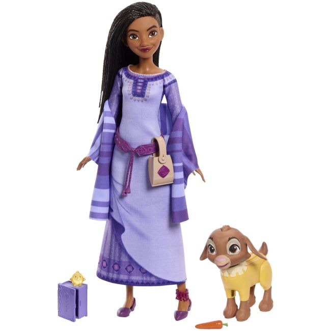 DISNEY WISH SET PAPUSA ASHA CU ACCESORII VIVMTHPX25