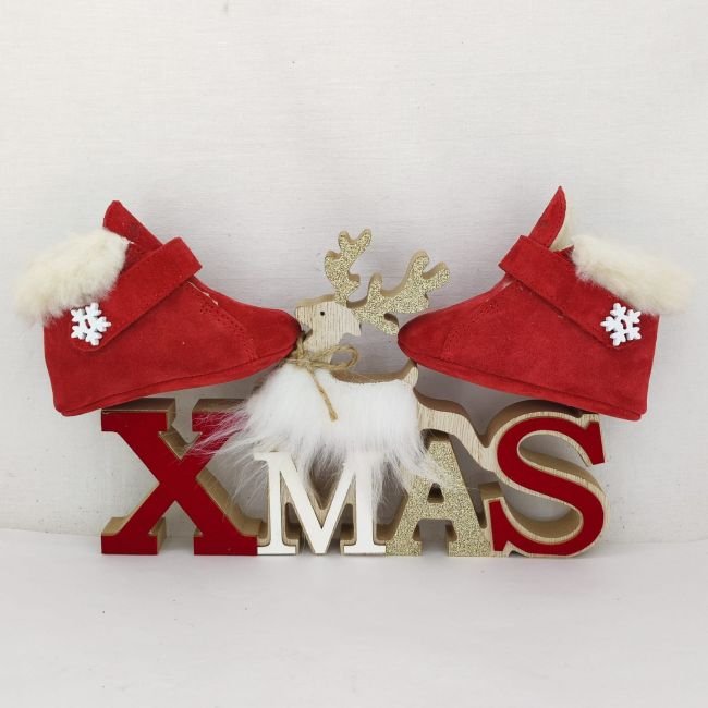 Ghetute Rosii cu blanita BIT X-mas - FOXBTX2564