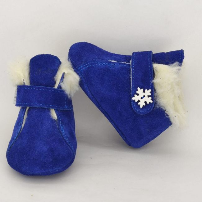 Ghetute Albastre Navy cu blanita BIT X-mas - FOXBTX2566