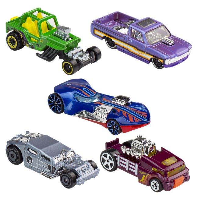 SET 5 MASINI HOT WHEELS EXPOSED ENGINES VIVMT1806_HLY79