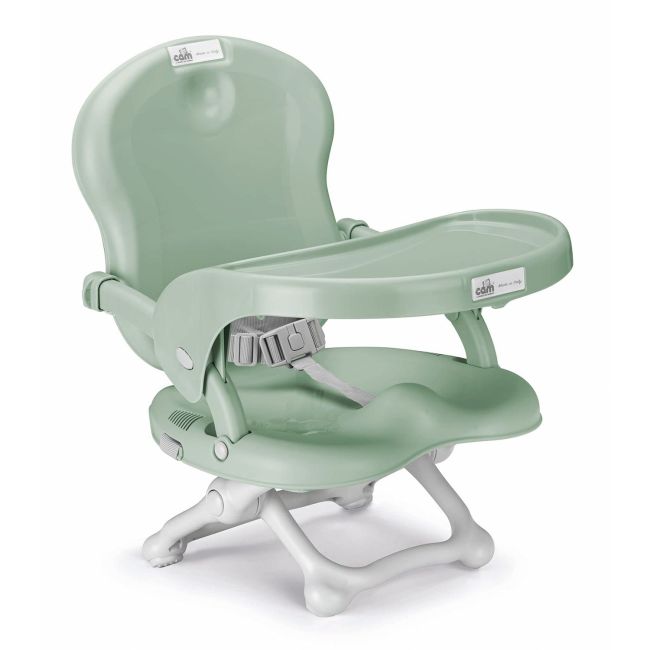 Scaun De Masa Cam   Smarty, Inaltime Ajustabila, Varsta 6-36 Luni, Pliabil, Centura De Siguranta In 3 Puncte, Verde Pjb9433328