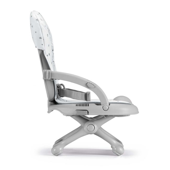 Scaun De Masa Cam   Smarty Pop, Inaltime Ajustabila, Varsta 6-36 Luni, Pliabil, Centura De Siguranta In 3 Puncte, Bej Pjb9343337