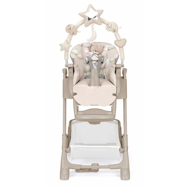 Scaun De Masa Multifunctional Pentru Bebelusi Si Copii, Cam   Istante, Inaltime Ajustabila, Varsta 0-36 Luni, Pliabil, Centura De Siguranta In 5 Puncte, 2 Tavite Detasabile, Loc Pentru Depozitare, Tedd Pjb262