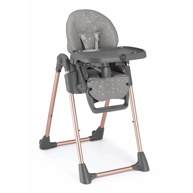 Scaun De Masa Multifunctional Pentru Bebelusi Si Copii, Cam   Pappananna, Inaltime Ajustabila, Varsta 6-36 Luni, Pliabil, Centura De Siguranta In 5 Puncte, Depozitare, Gold Pjb9225343