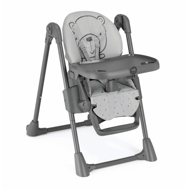 Scaun De Masa Multifunctional Pentru Bebelusi Si Copii, Cam   Pappananna, Inaltime Ajustabila, Varsta 6-36 Luni, Pliabil, Centura De Siguranta In 5 Puncte, Depozitare, Gold Pjb9225343