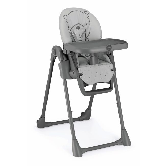 Scaun De Masa Multifunctional Pentru Bebelusi Si Copii, Cam   Pappananna, Inaltime Ajustabila, Varsta 6-36 Luni, Pliabil, Centura De Siguranta In 5 Puncte, Depozitare, Gri Pjb9225329