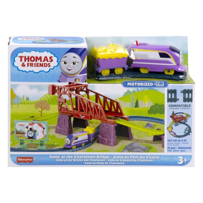 THOMAS SET DE JOACA CU LOCOMOTIVA KANA MOTORIZATA SI ACCESORII VIVMTHGY78_HHW06
