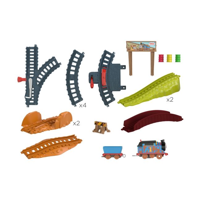 THOMAS SET DE JOACA CU LOCOMOTIVA MUDDY MOTORIZATA SI ACCESORII VIVMTHGY78_HHV98