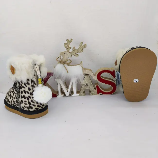 Cizmulite Erika Leopard pentru fetite FOXERK1417