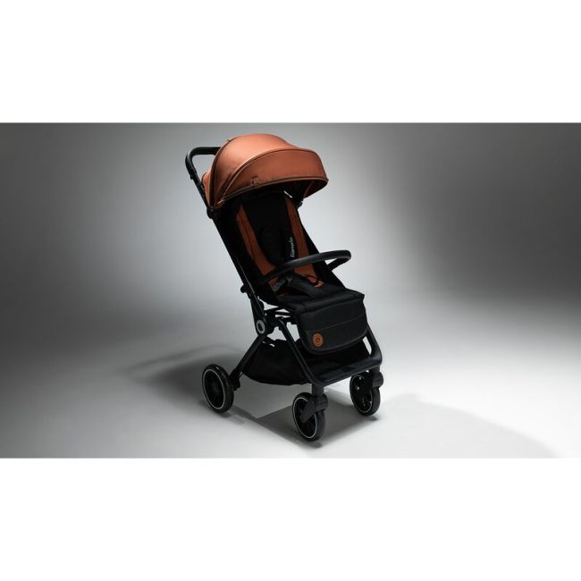 Lionelo - Carucior sport Cloe, De la nastere, Cu accesorii, Cadru din aluminiu, 0-22 kg, Usor, Pliabil cu o singura mana, Ideal pentru toate tipurile de suprafete, Bej BYNLO-CLOE_BEIGE_SAND