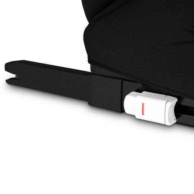 Lionelo - Scaun auto, Hugo i-Size, Universal, Orientare in directia sensului de mers, Reglabil, Conform standardului de securitate R129, 100-150 cm, 4-12 ani, Rosu BYNLO-HUGO_I-SIZE_SPORTY_BLACK_RED