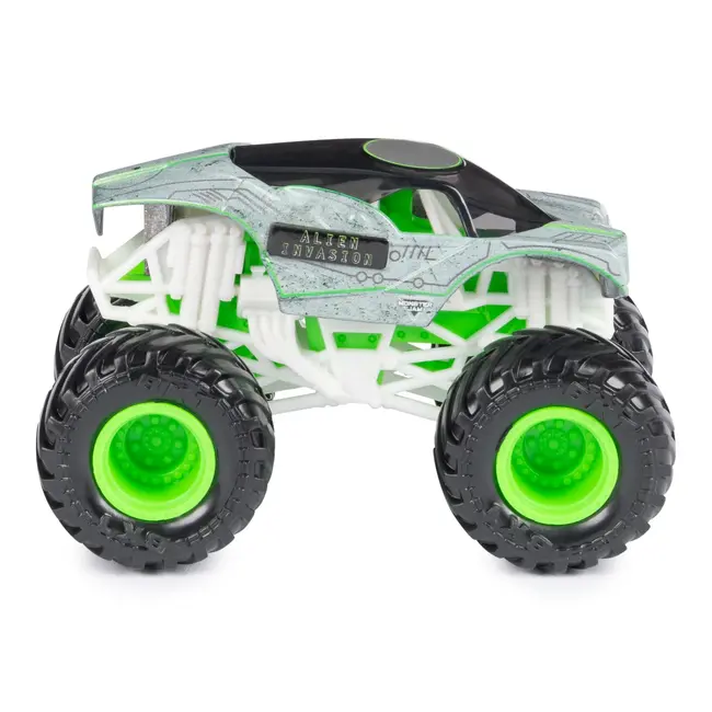 MONSTER JAM MASINUTA METALICA ALIEN INVASION SCARA 1 LA 64 VIV6044941_20142958