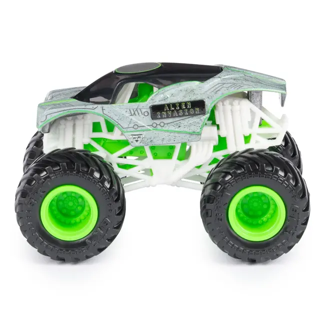 MONSTER JAM MASINUTA METALICA ALIEN INVASION SCARA 1 LA 64 VIV6044941_20142958