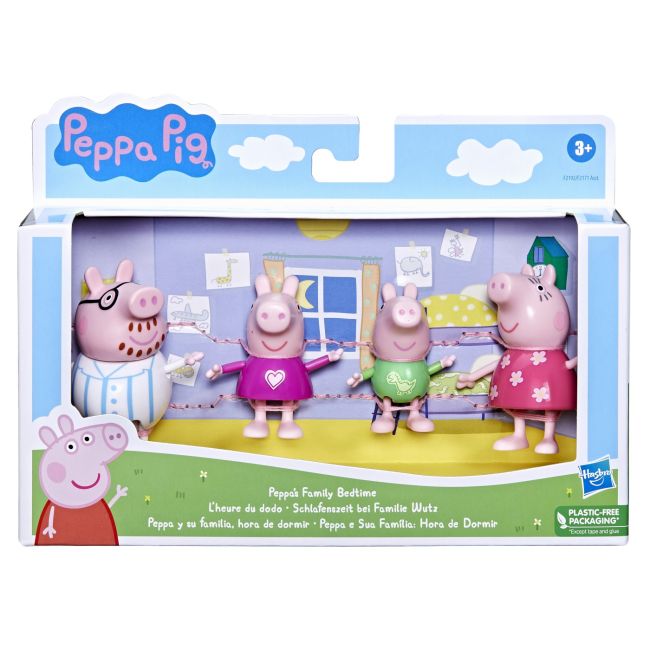 PEPPA PIG SET FIGURINE FAMILIA PIG ORA DE CULCARE VIVF2171_F2192