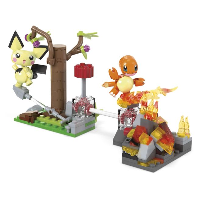 POKEMON MEGA SET DE CONSTRUCTIE FORAJELE FORESTIERE ALE LUI PICHU VIVMTHDL75_HPB59