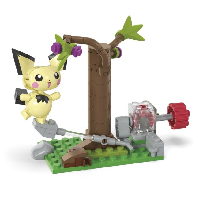 POKEMON MEGA SET DE CONSTRUCTIE FORAJELE FORESTIERE ALE LUI PICHU VIVMTHDL75_HPB59