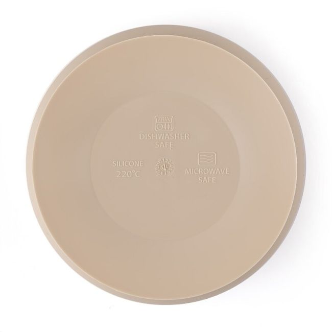 Petite&Mars - Bol Take&Match, Cu ventuza, Silicon, Fara BPA, 450 ml, 6 luni+, Bej BYN718818