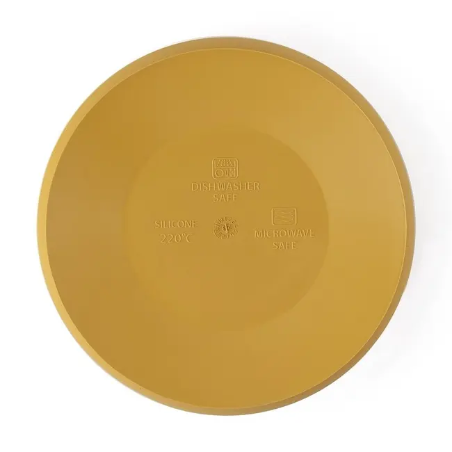 Petite&Mars - Bol Take&Match, Cu ventuza, Silicon, Fara BPA, 450 ml, 6 luni+, Galben BYN718819