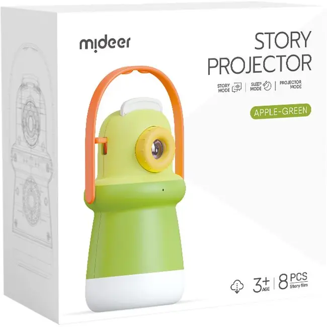 Proiectori povesti cu audio limba engleza si lampa de veghe Mideer CT6272 BBJCT6272_Initiala