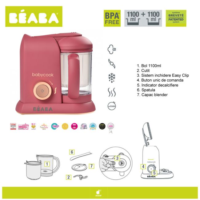 Robot Beaba Babycook Solo Litchee ERFB912793