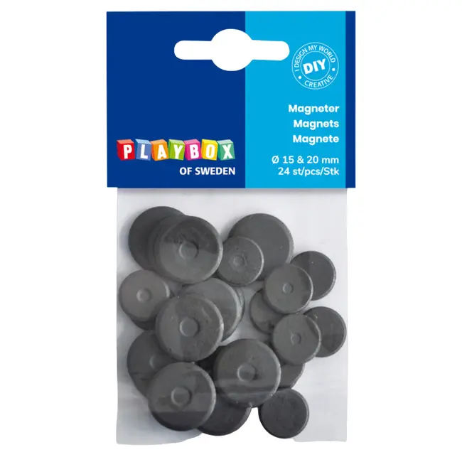 Set 24 magneti pastila cu diametre de 15 si 20 mm - okepb9080002
