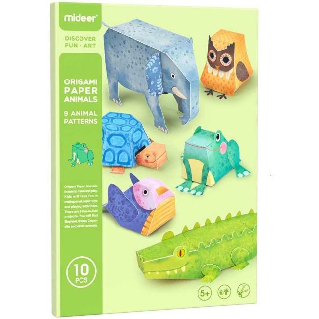 Set 9 Animale Origami Mideer MD4082 BBJMD4082_Initiala