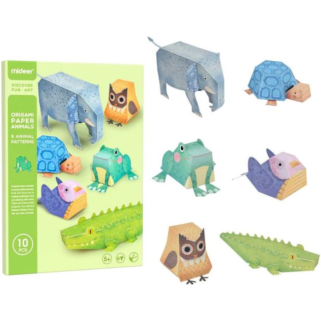 Set 9 Animale Origami Mideer MD4082 BBJMD4082_Initiala