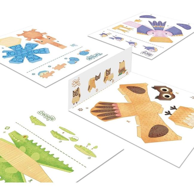 Set 9 Animale Origami Mideer MD4082 BBJMD4082_Initiala