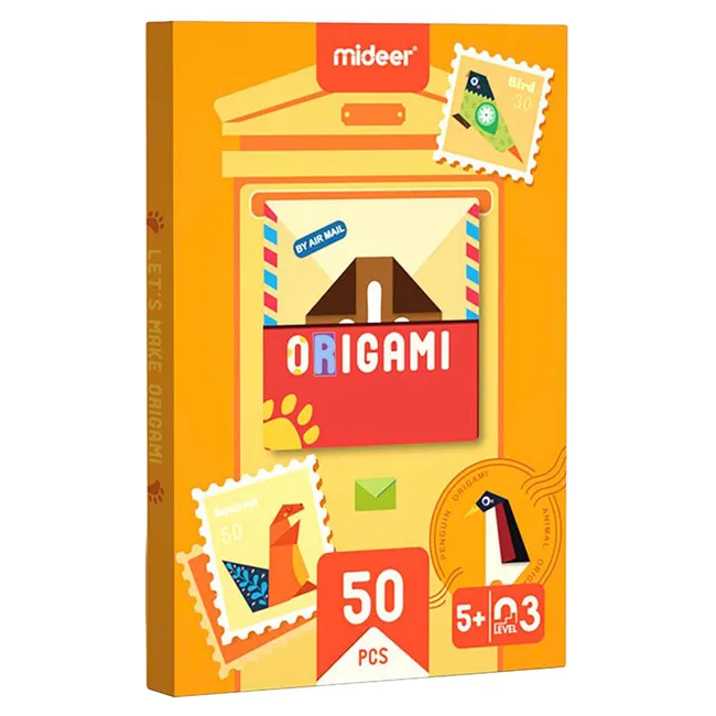 Set Origami Nivel Avansat 50 fise Mideer MD2090 BBJMD2090_Initiala