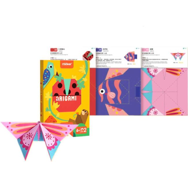 Set Origami Nivel Intermediar 50 fise Mideer MD2089 BBJMD2089_Initiala