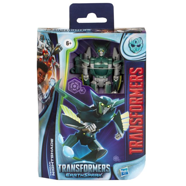 TRANSFORMERS FIGURINA EARTHSPARK DELUXE TERRAN NIGHTSHADE 12.5CM VIVF6231_F6738