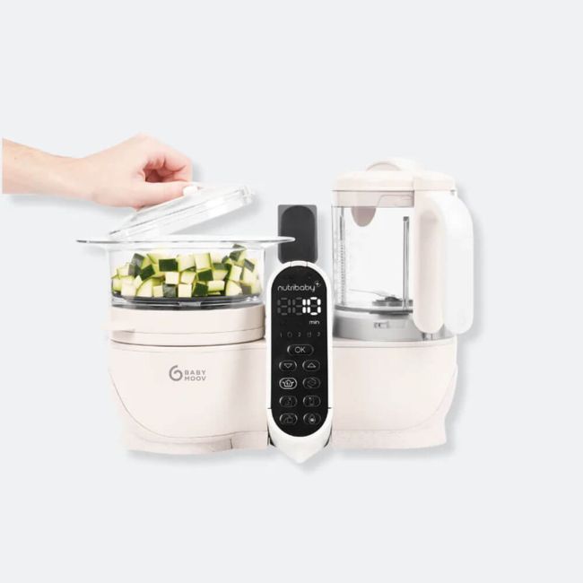 Babymoov - robot multifunctional 5 in 1 nutribaby (+) mineral beige bbba001135