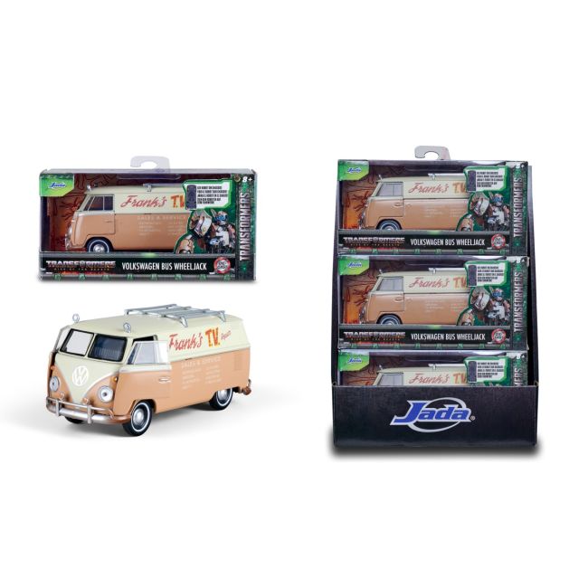 JADA TRANSFORMERS T7 MASINUTA METALICA VOLKSWAGEN WHEELJACK SCARA 1:32 VIV253112011