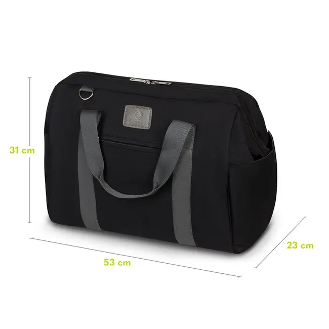 Lionelo - Geanta pentru mamici Ida Cu multiple compartimente, Negru BYNLO-IDA_BLACK_ONYX