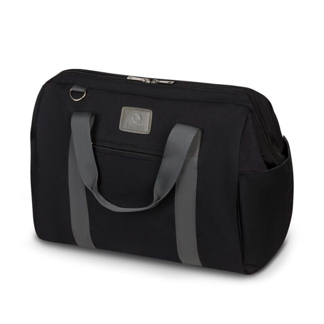 Lionelo - Geanta pentru mamici Ida Cu multiple compartimente, Negru BYNLO-IDA_BLACK_ONYX