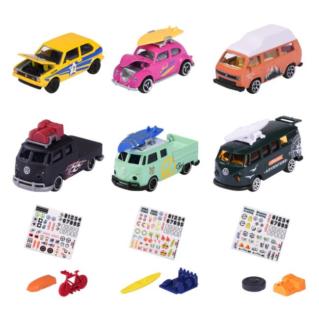 MAJORETTE SET 2 MASINUTE VOLKSWAGEN VIV212055006