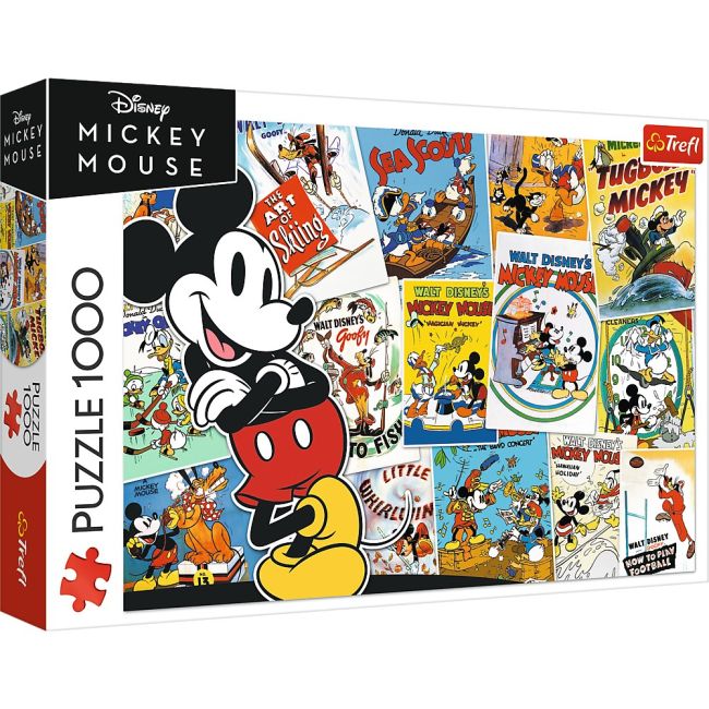 PUZZLE TREFL 1000 DISNEY LUMEA LUI MICKEY VIV10741