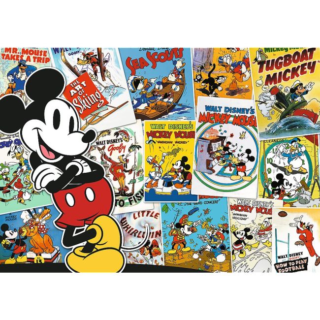 PUZZLE TREFL 1000 DISNEY LUMEA LUI MICKEY VIV10741