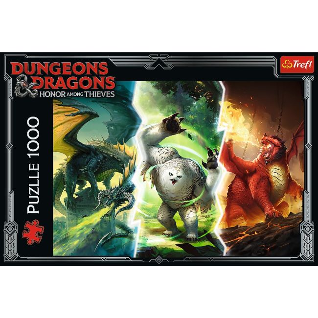 PUZZLE TREFL 1000 DUNGEONS DRAGONS LEGENDERE MISTERIOASE VIV10763
