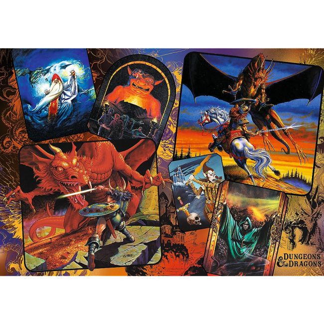 PUZZLE TREFL 1000 DUNGEONS DRAGONS VIV10739