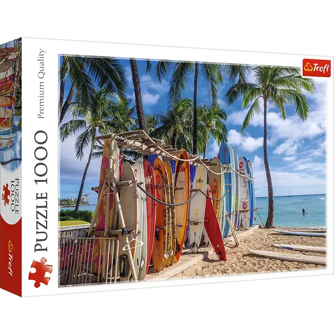 PUZZLE TREFL 1000 PLAJA WAIKIKI VIV10742